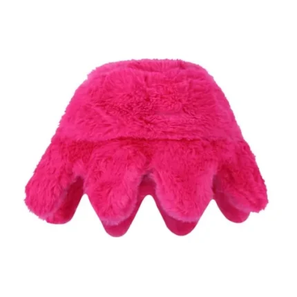Furry Glo Sun Pink Bucket Hat