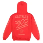 Glo Gang 300 Gloyalty Hoodie (Red Electric Red)