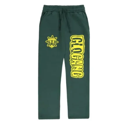 Glo Gang Glo Sun Font Sweatpants (Forest Green)