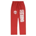 Glo Gang Sun Font Red Sweatpants