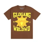 Glo Gang Worldwide Brown Tee