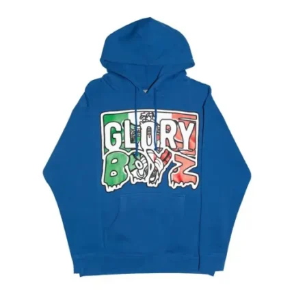 Glory Boyz Italy Blue Hoodie