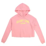 Glory Girl Academy Crop Soft Pink Hoodie