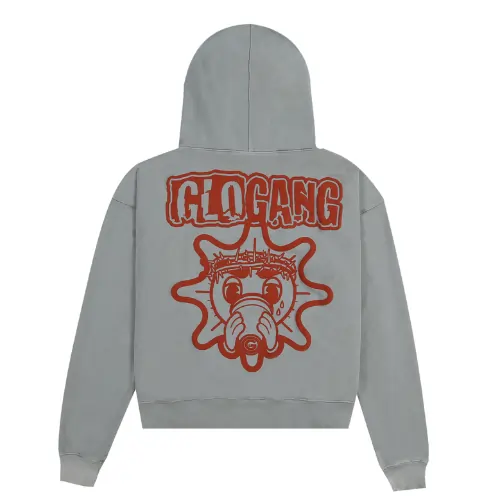 Buy Grey Glo Gang Hoodie - Glo Gang