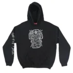 Glo Gang Front Logo Black Hoodie