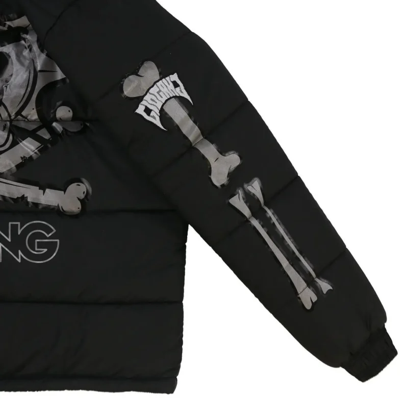 Glo Gang Skeleton Puffer Jacket