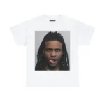 Chief Keef Mugshot T-shirt White