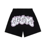 Glo Gang Flaming Shorts (Black)